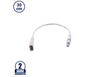 30cm Verbindungskabel für T5 Röhre mit Gehäuse 230V