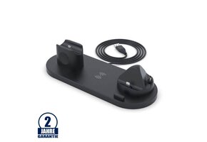 6 in 1 Multifunktions-Charging Station für diverse Geräte Schwarz