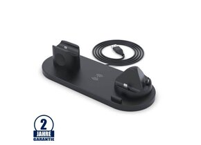 6 in 1 Multifunktions-Charging Station für diverse Geräte Schwarz