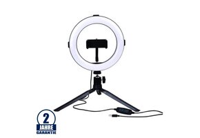 10W CCT Selfie Ringlicht 5V Dimmbar
