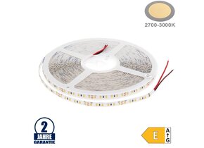 120SMD/m 9W/m 24V LED Streifen 2835 Warmweiß 20m Rolle
