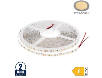 120SMD/m 9W/m 24V LED Streifen 2835 Warmweiß 20m Rolle