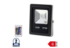 10W LED Fluter RGB Dimmbar und Ferngesteuert