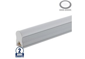 4W LED Röhre T5 mit Gehäuse 29,8CM, 230V, Matt Kaltweiß
