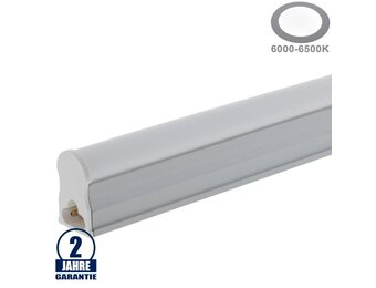 4W LED Röhre T5 mit Gehäuse 29,8CM, 230V, Matt Kaltweiß