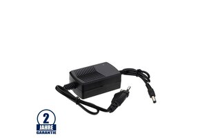 24W 12V DC Kunststoff Netzteil mit Stecker