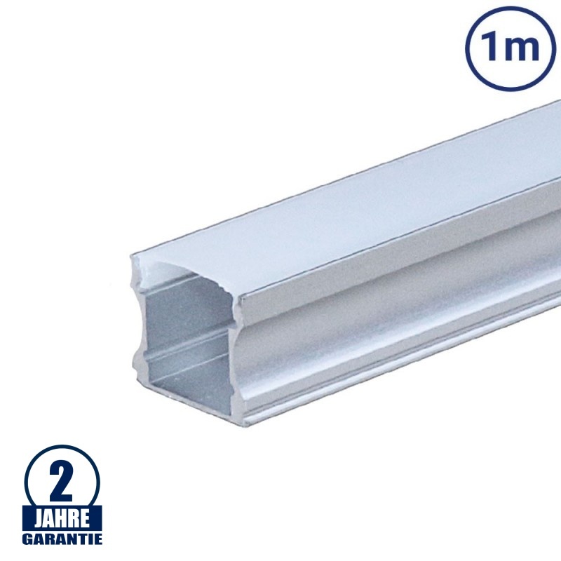 LED Profil PDS4 eloxiert 1m SET