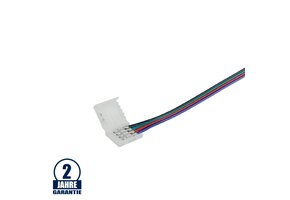 Connector mit Kabel für 10mm Led Streifen RGB 12V-24V