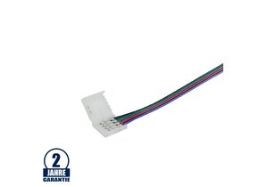 Connector mit Kabel für 10mm Led Streifen RGB 12V-24V