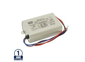 MEAN WELL 36W 12V DC Kunststoff Netzteil IP42
