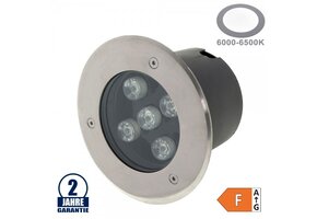 5W LED Bodenleuchte für Außenmontage 230V IP65 Kaltweiß