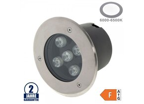 5W LED Bodenleuchte für Außenmontage 230V IP65 Kaltweiß