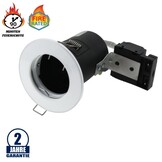 Einbaurahmen für LED GU10 Rund Fixiert Chrom IP20