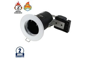 Einbaurahmen für LED GU10 Rund Fixiert Chrom IP20