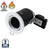 Einbaurahmen für LED GU10 Rund Schwenkbar Weiß IP20