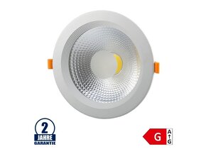 15W LED COB Einbauleuchte Rund 145° Neutralweiß TÜV