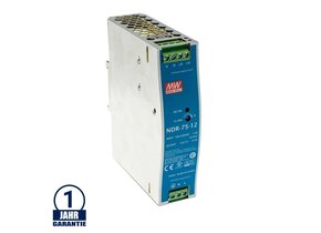 MEAN WELL 75W 12V DC Tragschienen Metall Netzteil