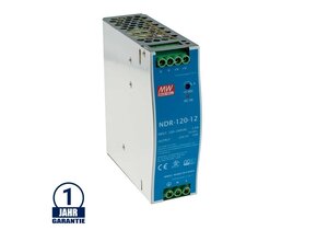 MEAN WELL 120W 12V DC Tragschienen Metall Netzteil