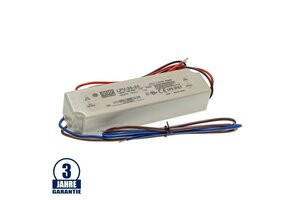 MEAN WELL 35W 24V DC Kunststoff Netzteil Wassergeschützt IP67