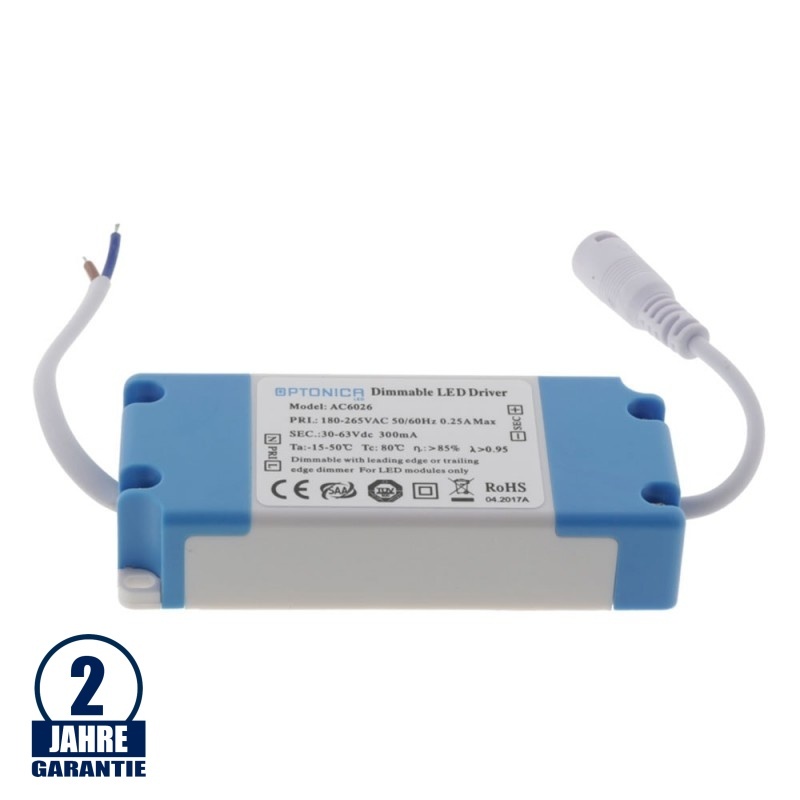 Dimmbares Netzteil 220V 10-18W 300mA