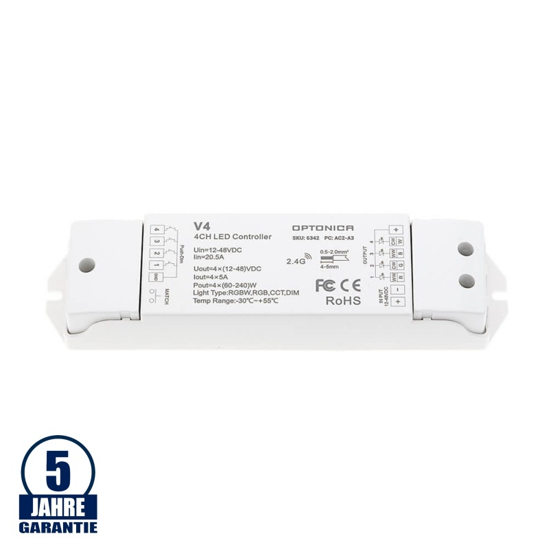 LED V4 RGB / RGBW Empfänger