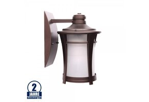 LED Laterne 5W SMD Bronze Classic für Wandmontage