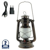 LED Laterne 3W SMD Bronze mit Akku