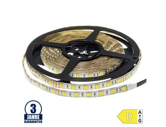60SMD/m 12W/m 24V Professional Led Streifen 5025 Dual-LED Warm-Kaltweiß 5m Spritzwassergeschützt