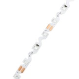 60SMD/m 7,2W/m 12V LED S-Streifen 2835 5m Rot Spritzwassergeschützt