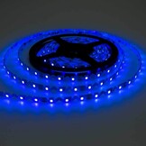 60SMD/m 7,2W/m 12V LED S-Streifen 2835 5m Blau Spritzwassergeschützt
