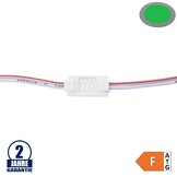 LED 12V SMD 3 3014 Modul 0,36W IP65 Grün SET 20Stk