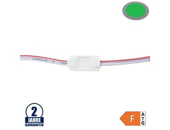 LED 12V SMD 3 3014 Modul 0,36W IP65 Grün SET 20Stk