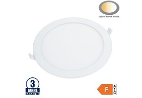 24W LED Einbauleuchte Slim Rund CCT Farbwechsel IP44