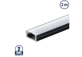 LED Profil Micro Schwarz 2m SET