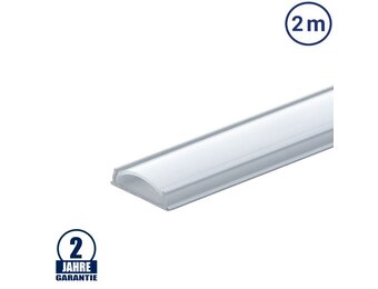 LED Profil Flexibel eloxiert 2m SET