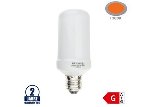 LED Laternen Ersatzleuchtmittel E27 5W 110-240V Kerzenlicht