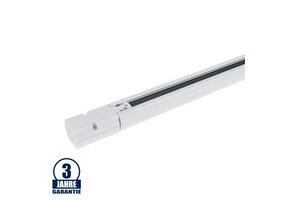 3 Ph. Stromschiene für LED Schienenstrahler Professional Weiß 1m