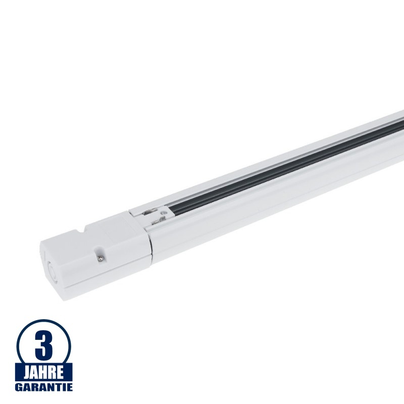 3 Ph. Stromschiene für LED Schienenstrahler Professional Weiß 1m