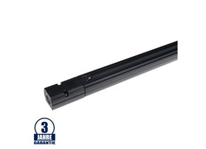 3 Ph. Stromschiene für LED Schienenstrahler Professional Schwarz 1m
