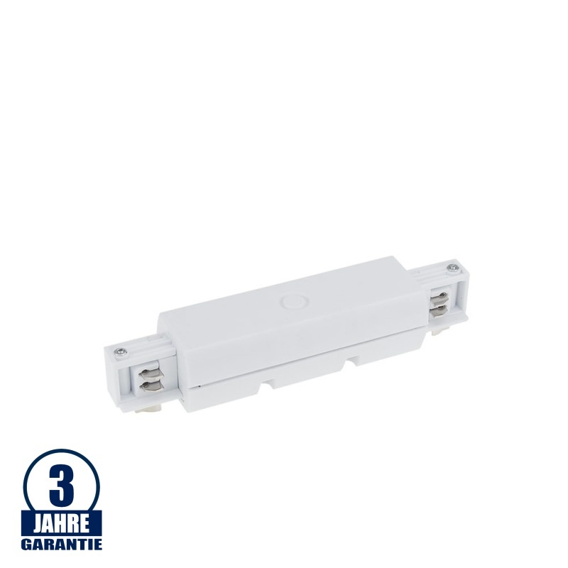 Verbinder für 3Ph. Stromschiene Professional Weiß