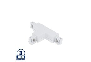 T-Verbinder für 3Ph. Stromschiene Professional Weiß