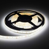 198SMD/m 20W/m 12V Professional LED Streifen 2835 Kaltweiß 5m Spritzwassergeschützt