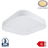 38W LED Lampe Quadratisch 3000K Weiß Sandy EPISTAR 5630