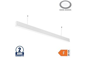 40W LED Linearleuchte mit Abhängung Weiß Kaltweiß