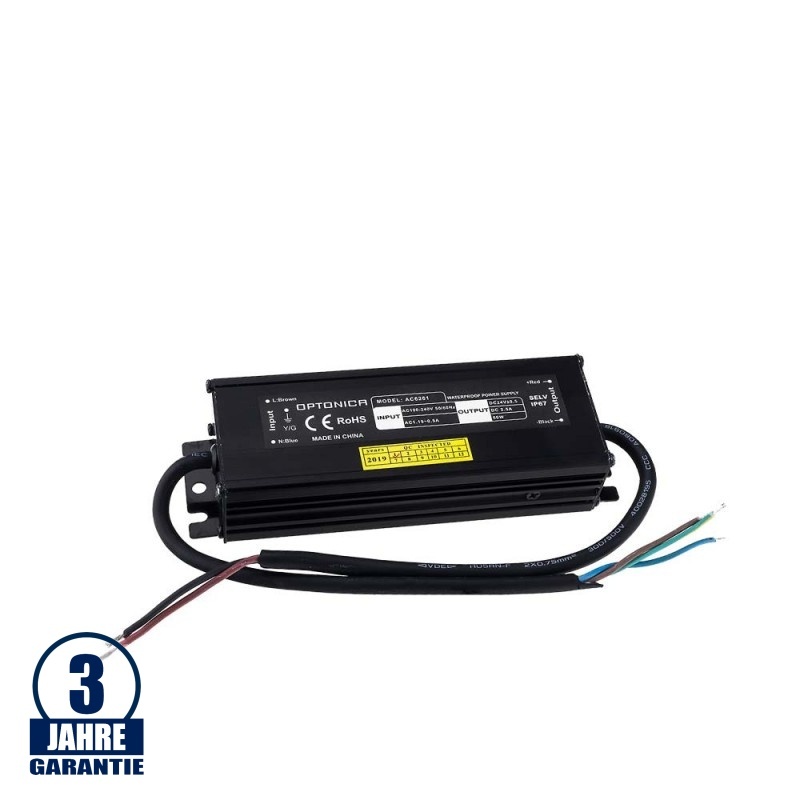 60W 24V DC Metall Netzteil Professional Wassergeschützt