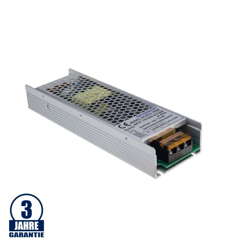 150W 12V DC Metall Netzteil Professional Slim