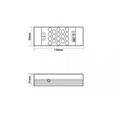 60W 24V DC Metall Netzteil Professional Slim