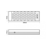 150W 24V DC Metall Netzteil Professional Slim