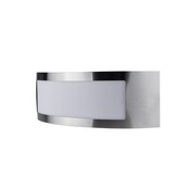 Wandleuchte mit E27 Fassung Edelstahl Classic IP44