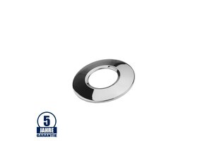 Chrom Abdeckung für 10W LED Einbauspot Rund CCT Dimmbar IP65 - 5044